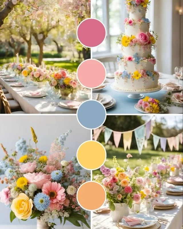 Palette 2025♥️
Tutto parte dalla scelta della palette dei colori del tuo matrimonio.
Dai fiori, alla mis en place, i vestiti. Hai già visto le tendenze 2025?

#wedding2025

Credits: @Pinterest